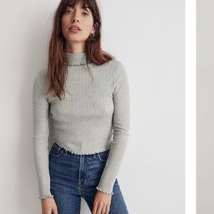 Madewell Turtleneck Crop